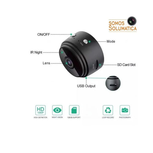 MICROCÁMARA ESPIAR PORTÁTIL ESPIAR MAX™️ [ESPÍA TODO LO QUE NECESITAS EN TIEMPO REAL]
